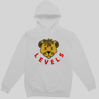 LEVELS  GHOST FACE (WHITE) HOODIE